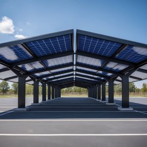 marquesina a medida espacio grande